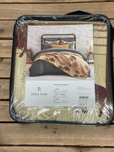 HOME ON THE RANGE QUILT -TWIN
