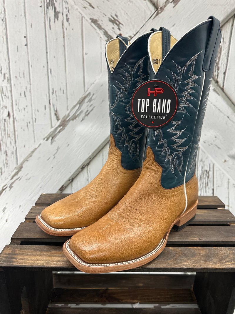 Smooth Ostrich Horse Power Boot