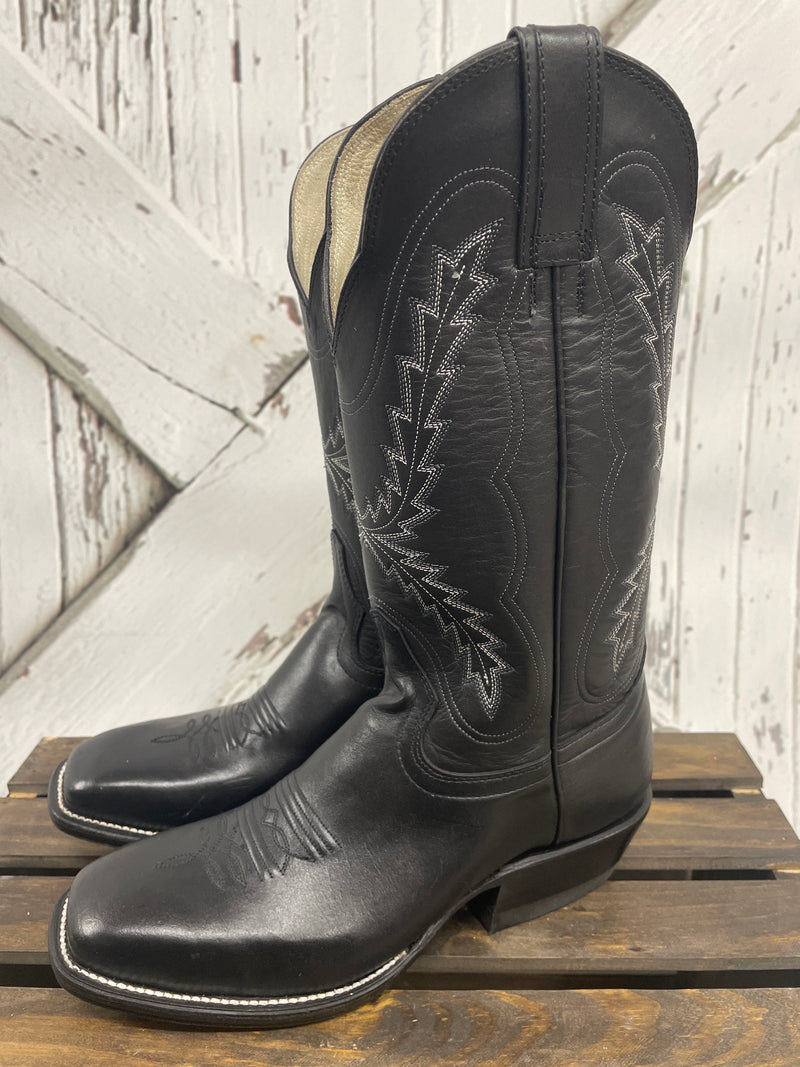 HONDO 13" BLACK STEER SQ TOE BOOT