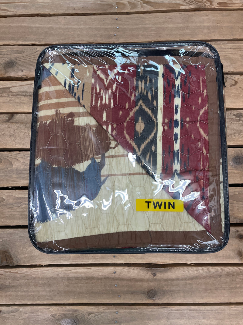 HOME ON THE RANGE TWIN QUILT