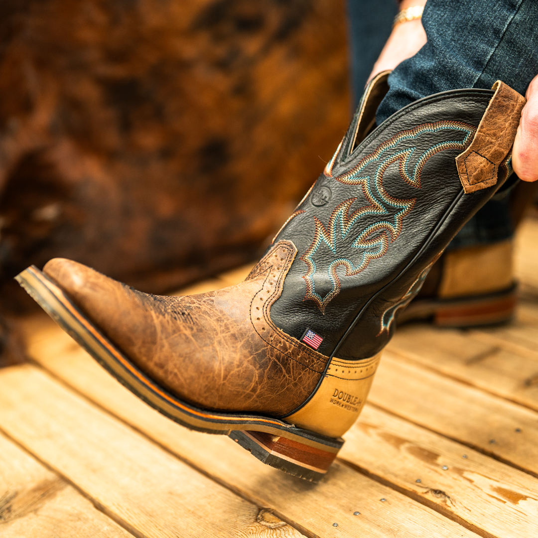 HH GRISSOM SQ TOE WORK BOOT – Hitch'n Post