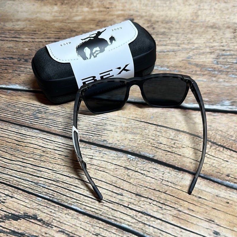 BEX ADAMS TORTOISE GRAY GRAY SUNGLASSES