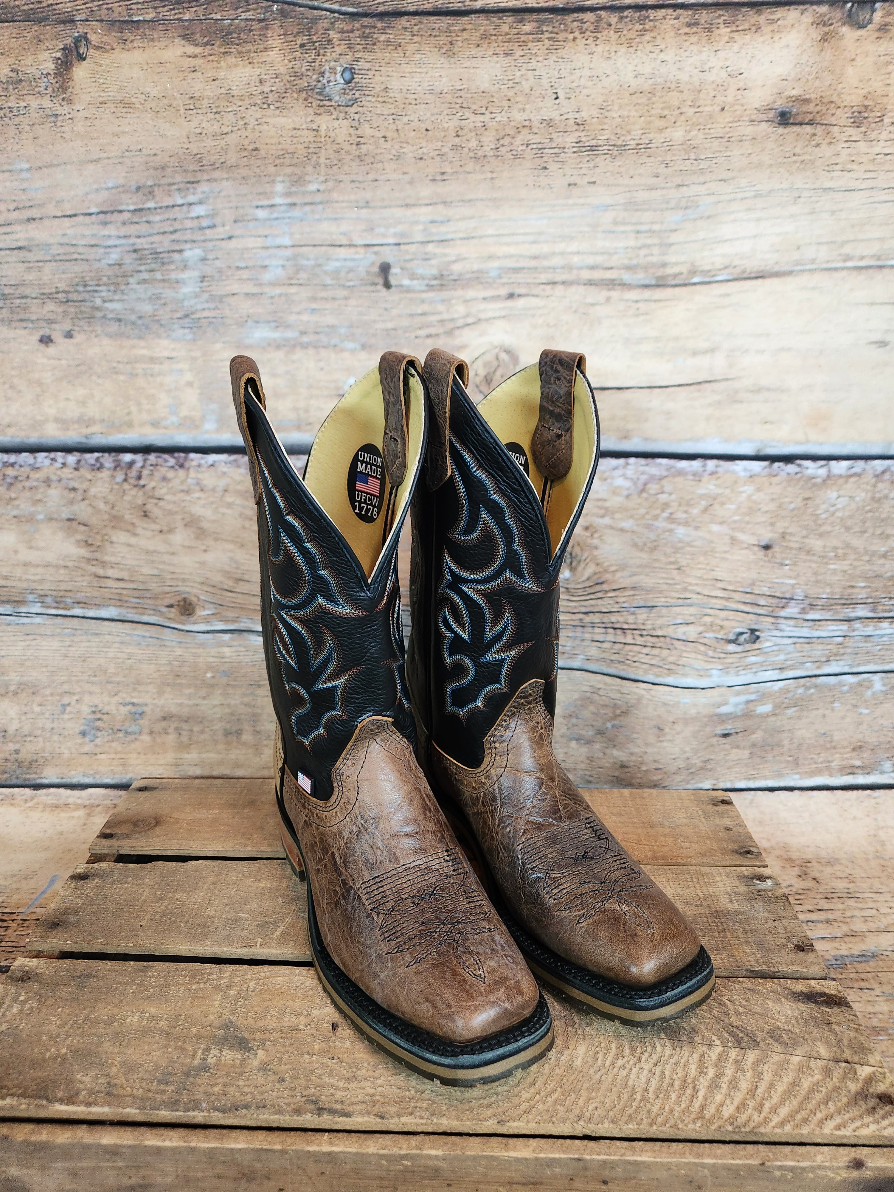 hamcus ハムカス　コーポブレザー　2 HH GRISSOM SQ TOE WORK BOOT – Hitch'n Post