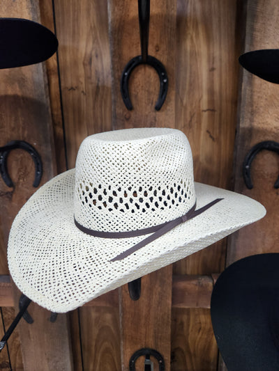 TWISTER IVORY WEAVE STRAW HAT