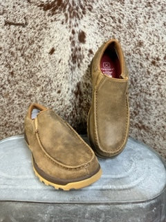 Twisted X Men’s  Slip-On Driving Moc Shoes Leather Loafer Mxc0003 sz 11.5M Men main image 4