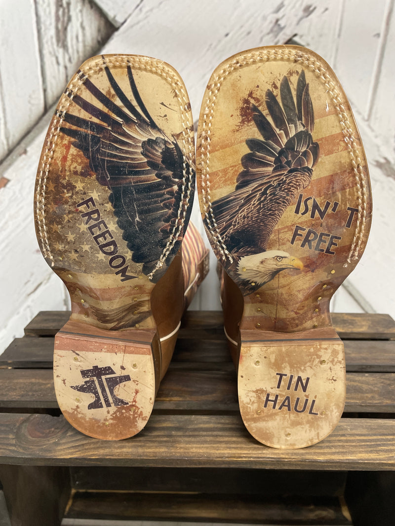 FREEDOM ISNT FREE TIN HAUL BOOT 