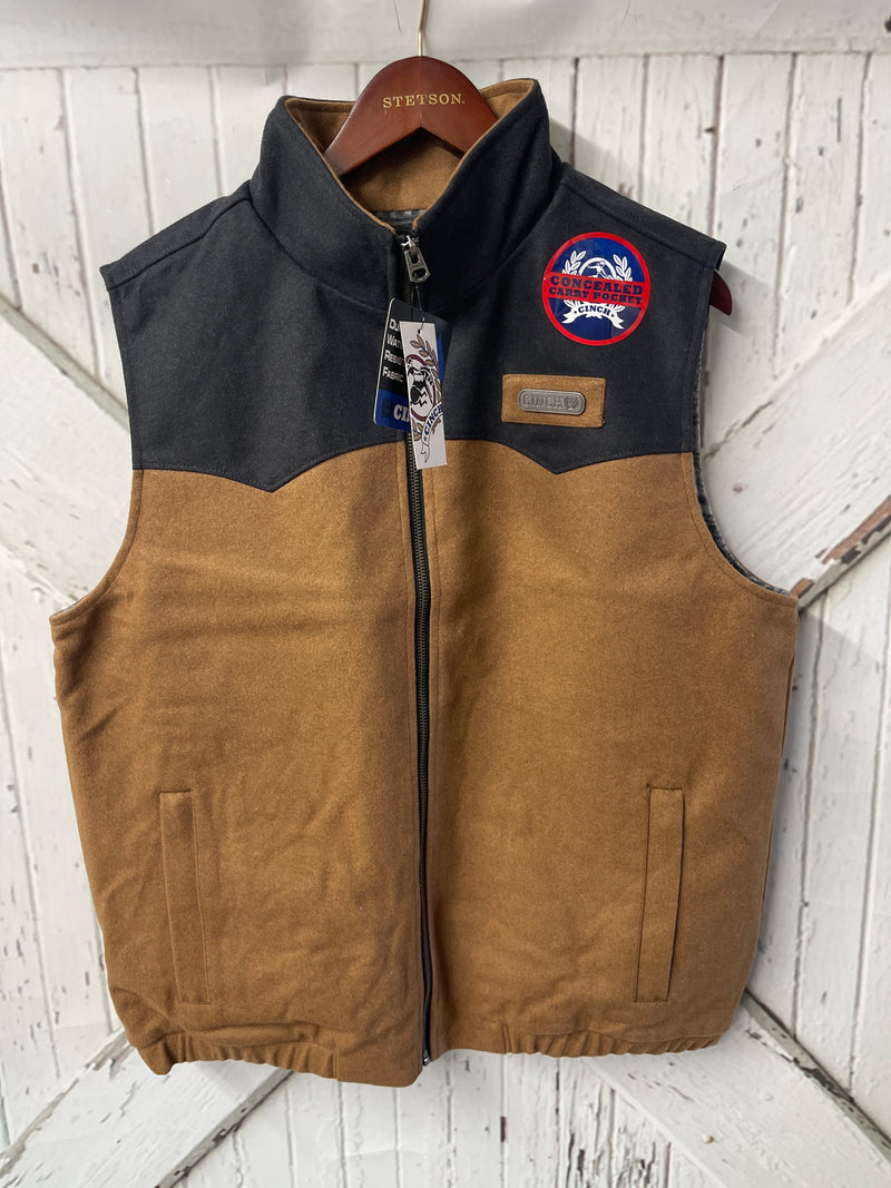 CONCEALED CARRY MENS VEST