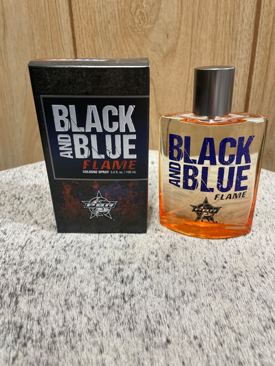 PBR BLACK AND BLUE FLAME COLOGNE