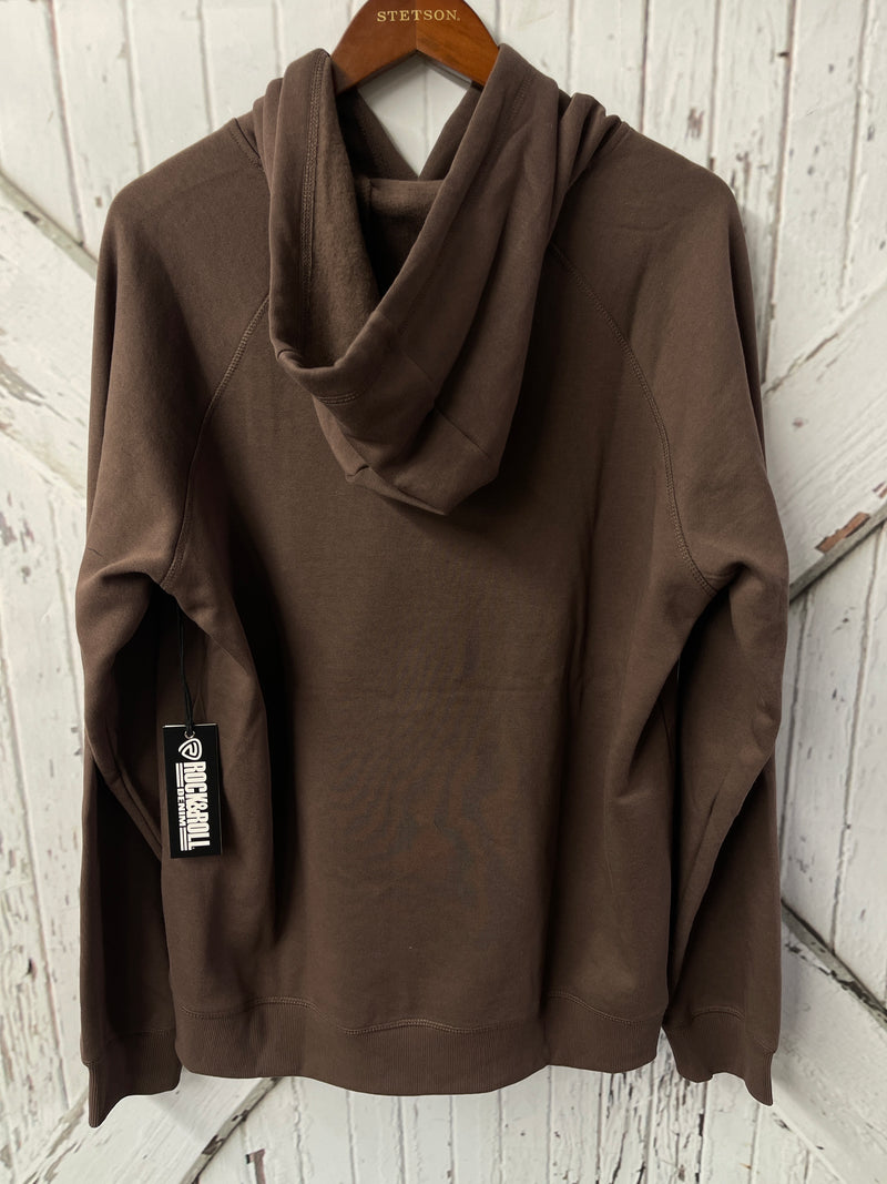 BROWN MENS HOODIE