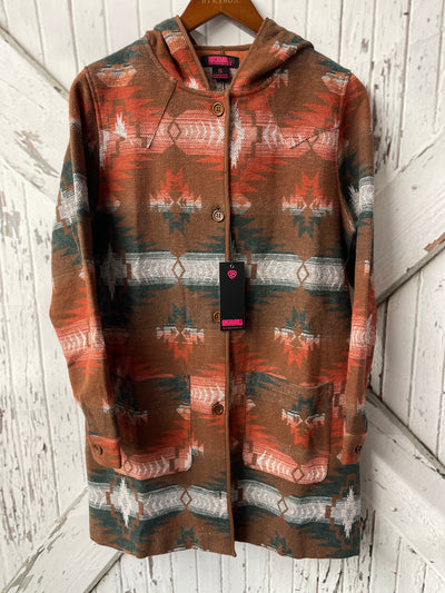 ROCK & ROLL COAT WITH HOOD