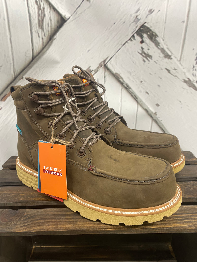 TWISTED X 6" NANO TOE WORK BOOT