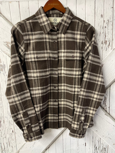BROWN PLAID