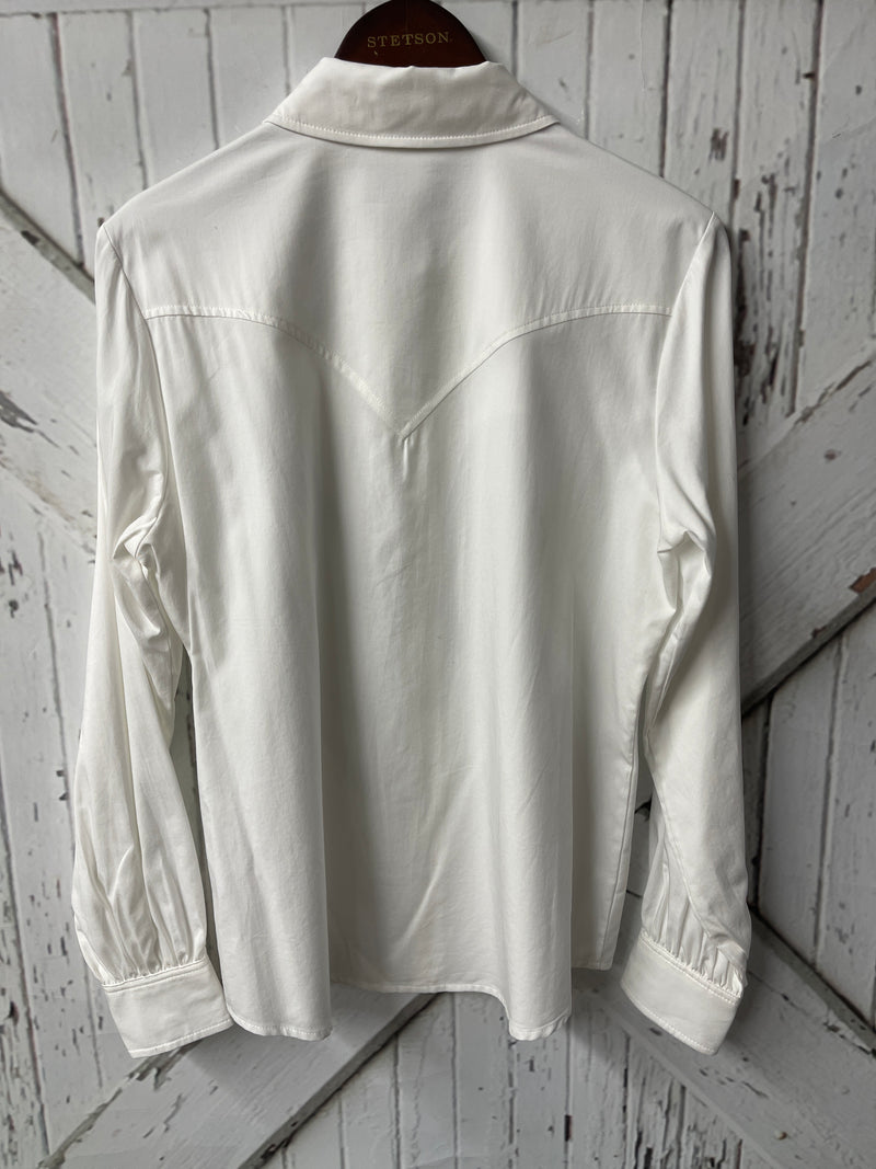 ARIAT WHITE LONG SLEEVE