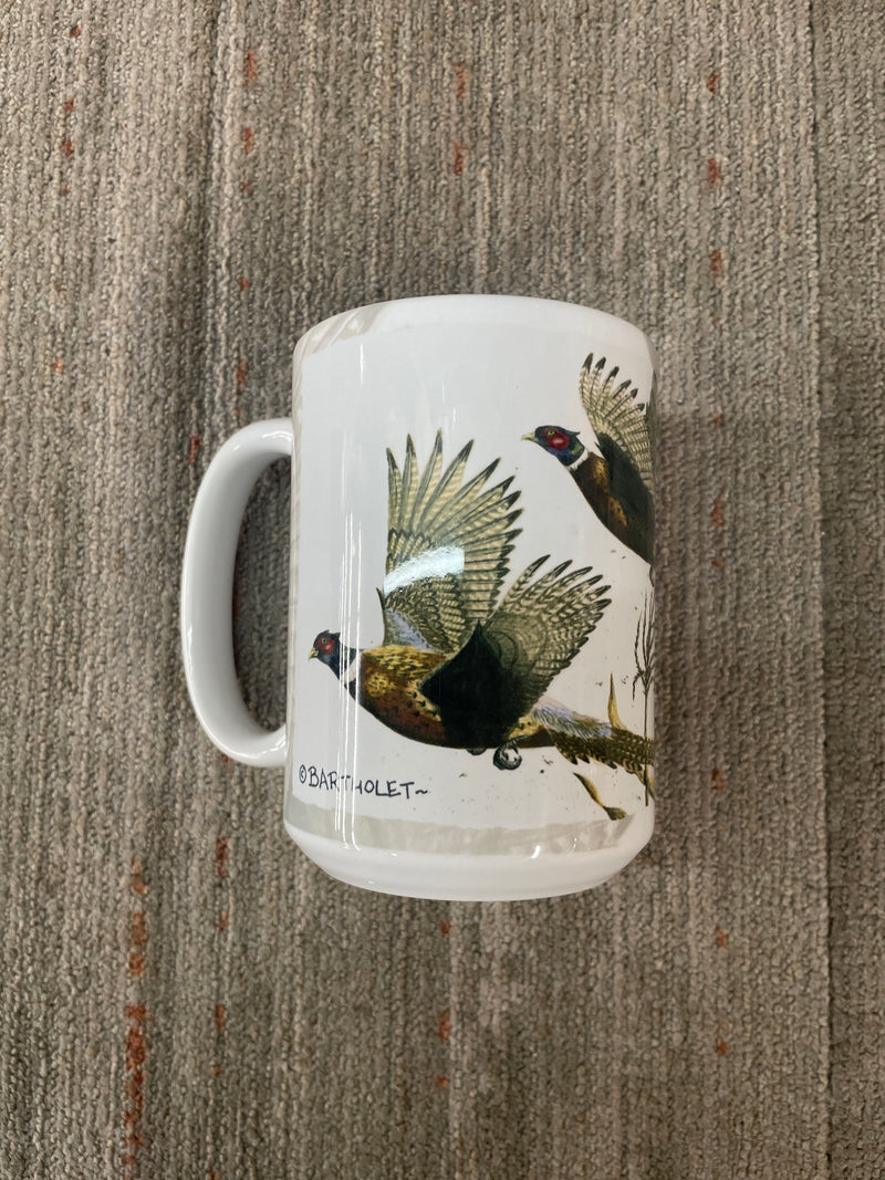 15OZ FLYING PHEASANT CERAMIC MUG