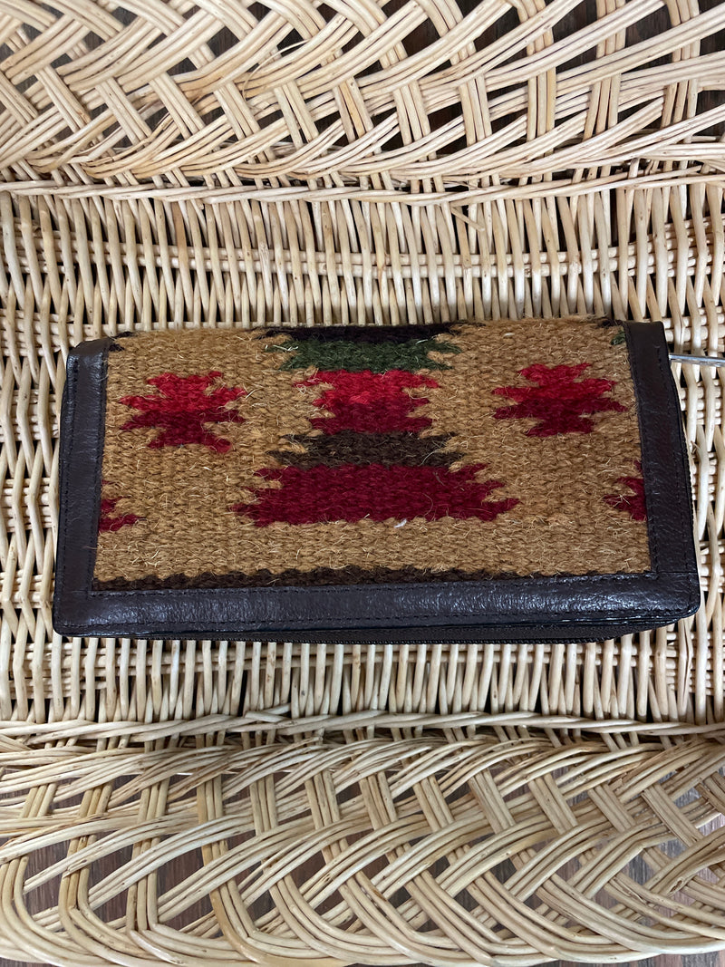 AZTEC BLANKET TAN WALLET