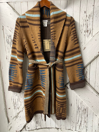 BELTED CARDIGAN