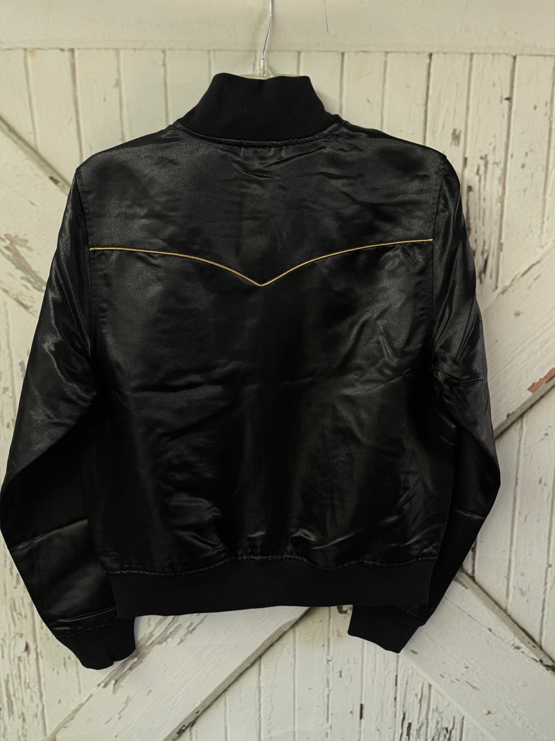BLACK BOMBER JACKET