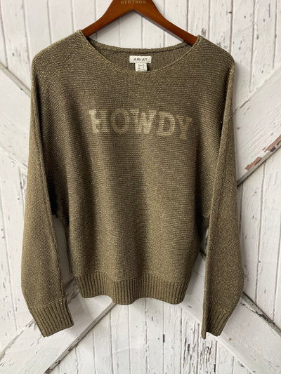 METALLIIC GOLD WEAVE