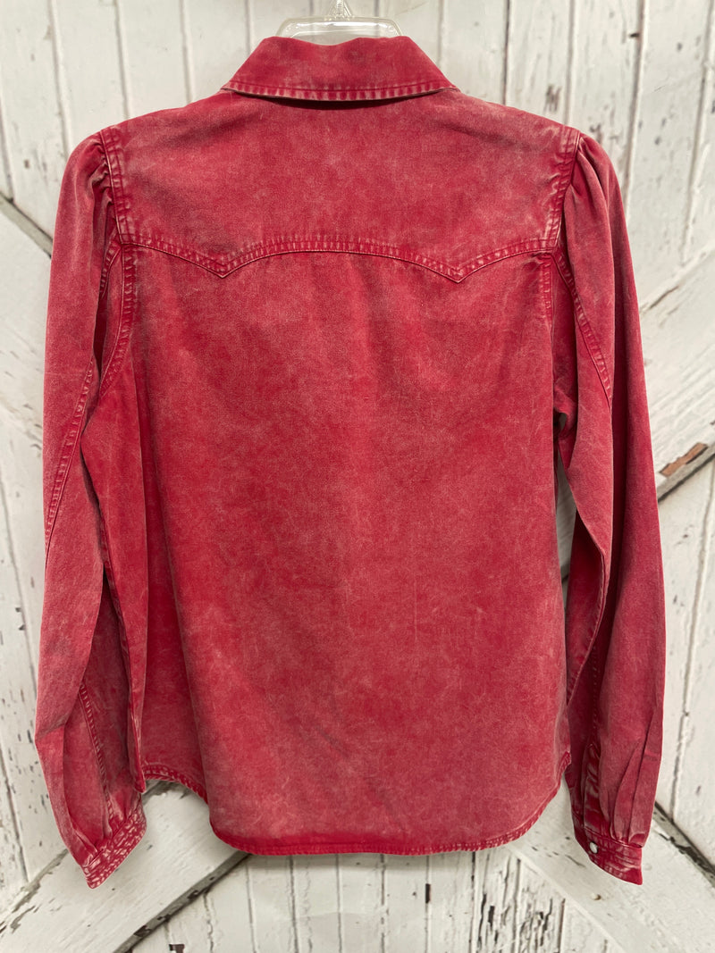LONG SLEEVE SNAP SHIRT