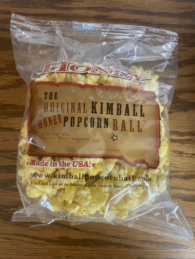 ORIGINAL KIMBALL POPCORN BALL -HONEY
