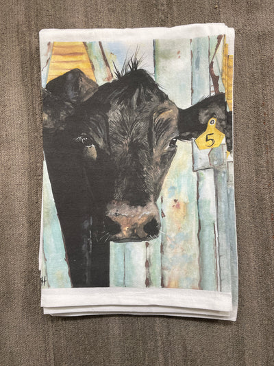 DOLLY ESTELLE TEA TOWEL-BLACKSTAR