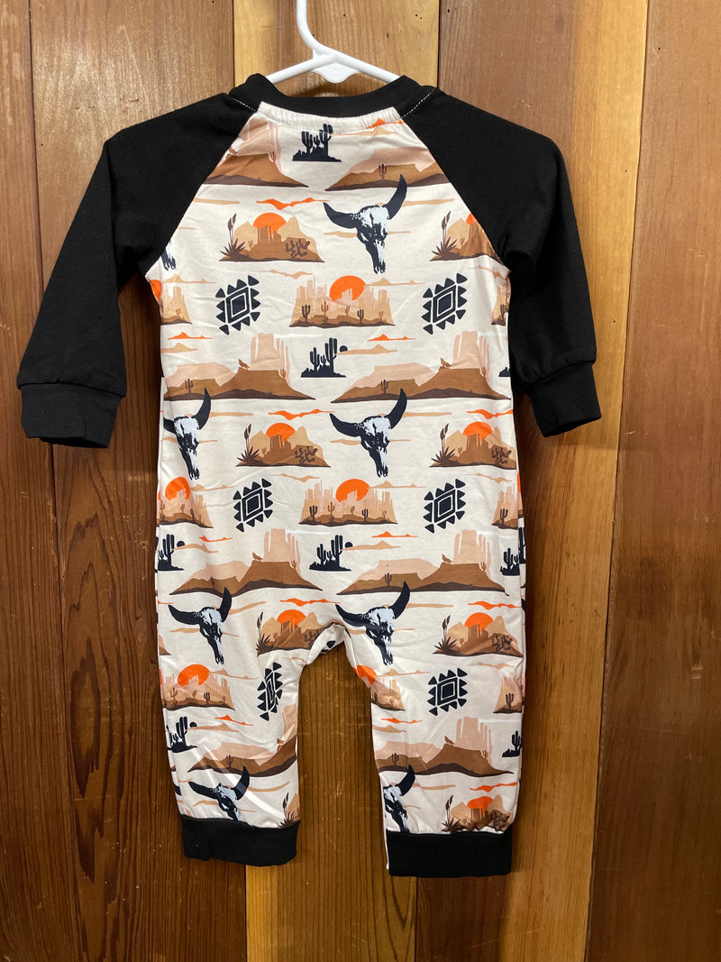 SHEA BABY WESTERN ROMPER