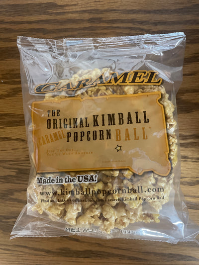 KIMBALL POPCORN BALL-CARAMEL