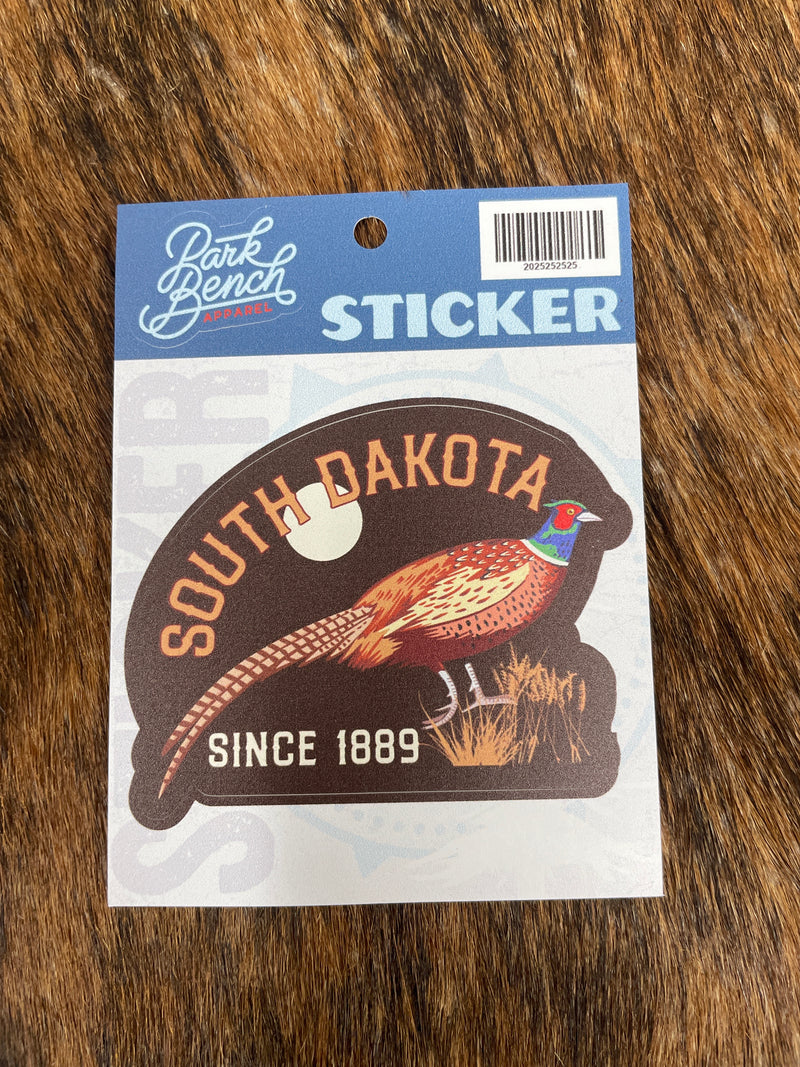 SOUTH DAKOTA PHEASANT STICKER