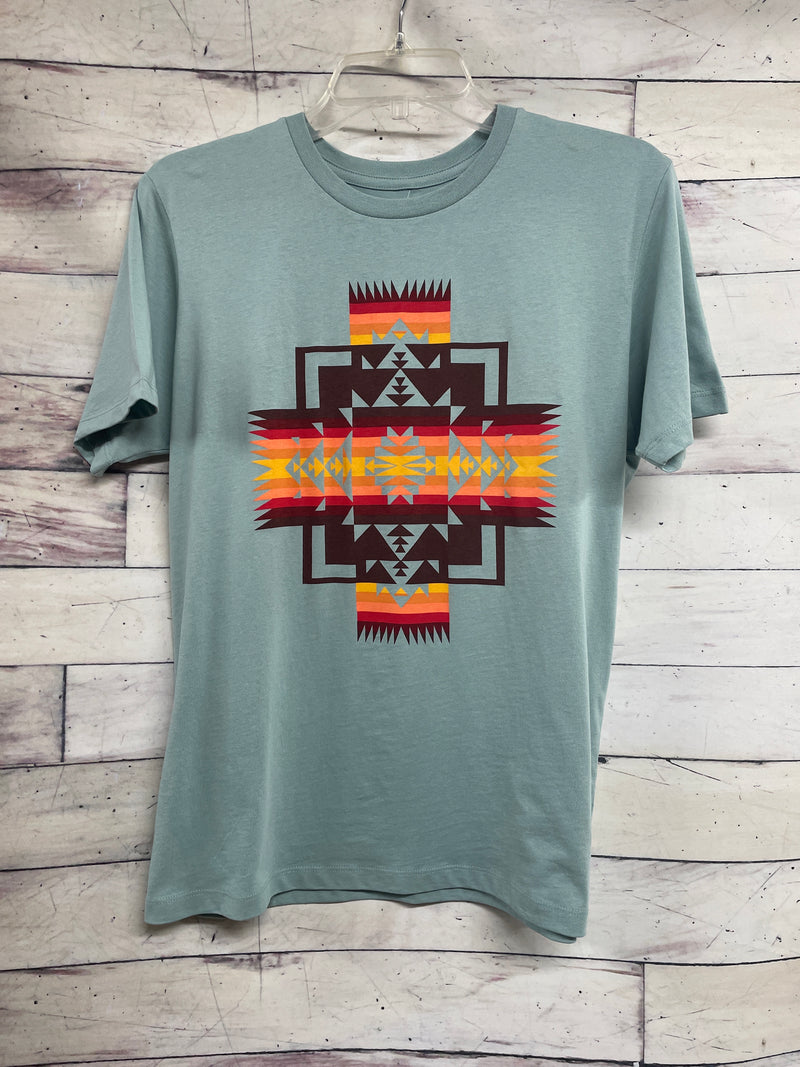 PENDLETON CHIEF JOSEPH SEAFOAM TEE