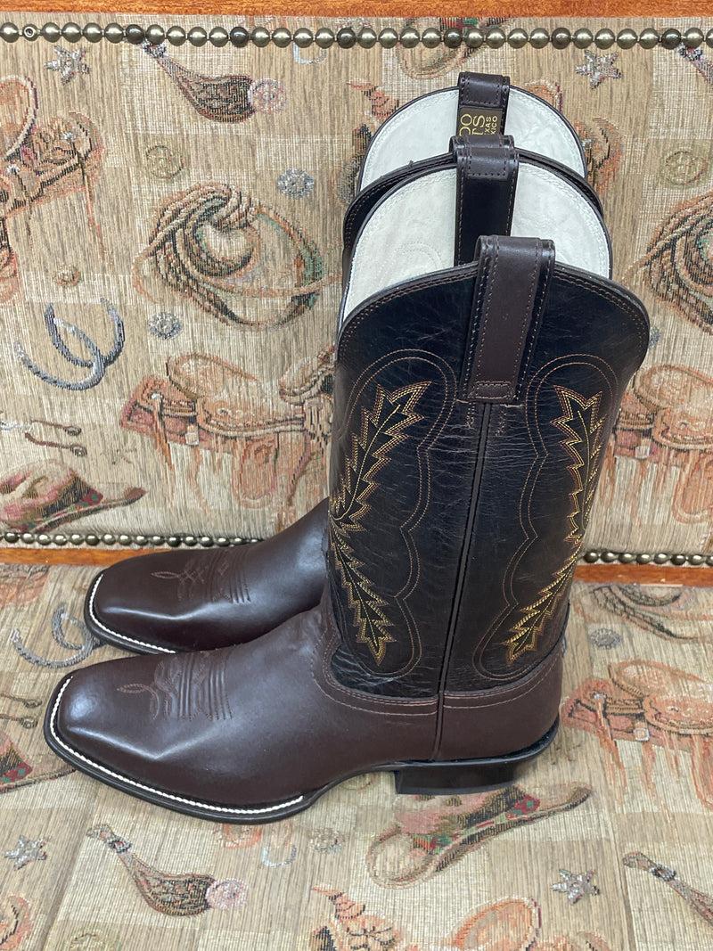 HONDO 13" BROWN STEER SQ TOE BOOT