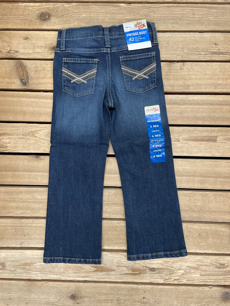 BOYS WRANGLER 20X JEANS