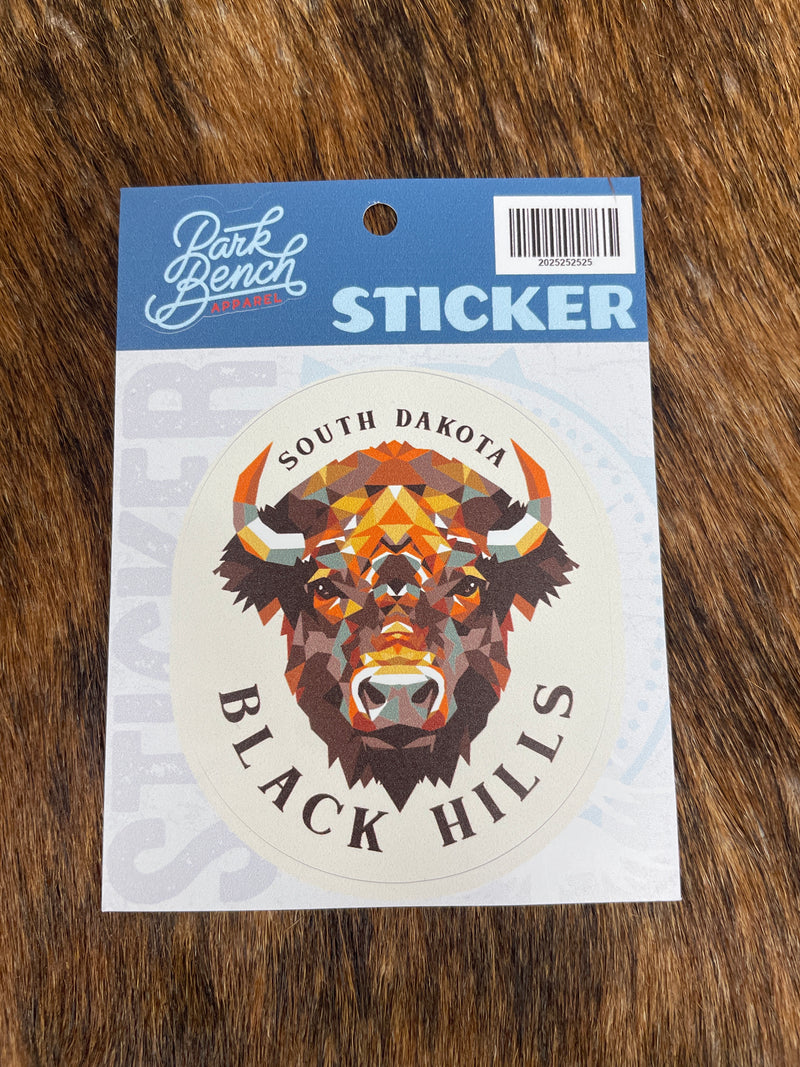 MOSAIC BUFFALO STICKER