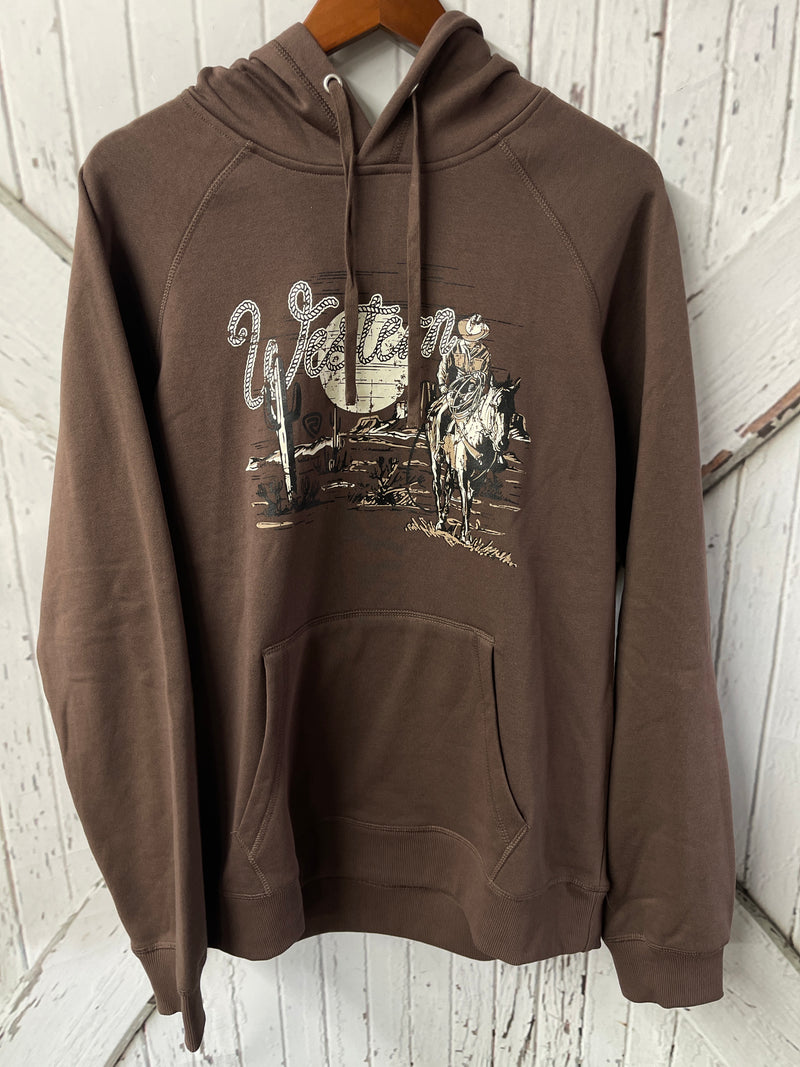 MENS WESTERN GRAPHIC HOODIE
