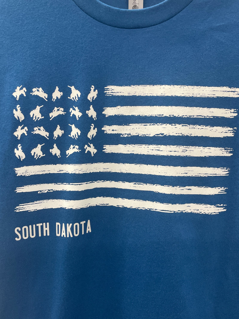 SOUTH DAKOTA BUCKING BRONC TEE 