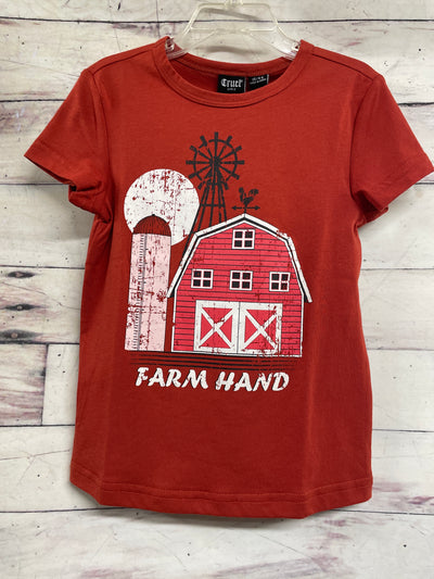 CRUEL GIRLS FARM HAND TEE