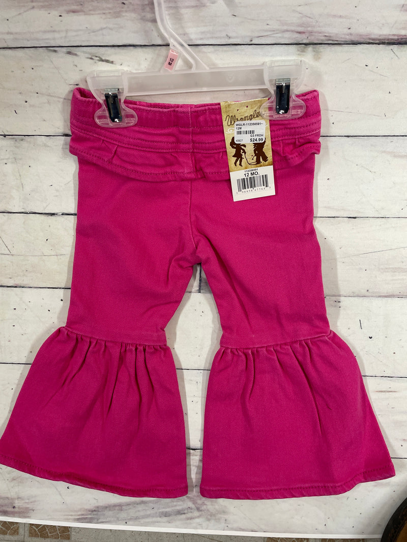 HOT PINK PULL ON JEANS -INFANT 