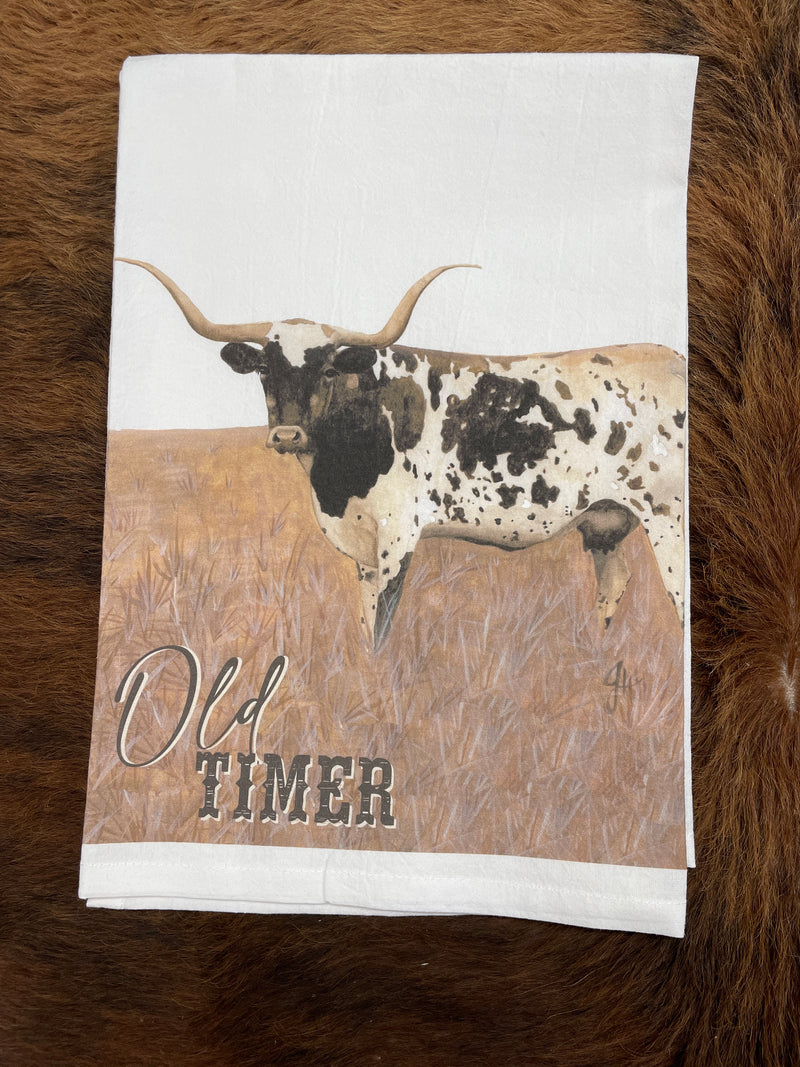 DOLLY OLD TIMER TEA TOWEL