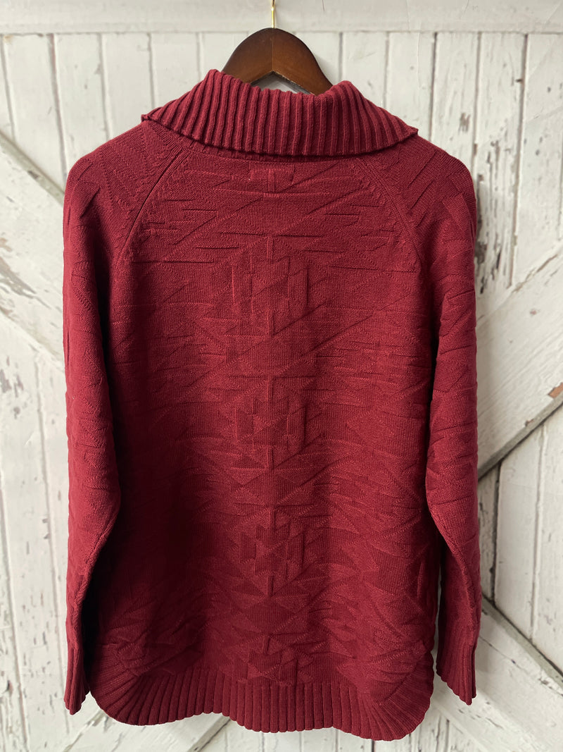 BUTTON SWEATER