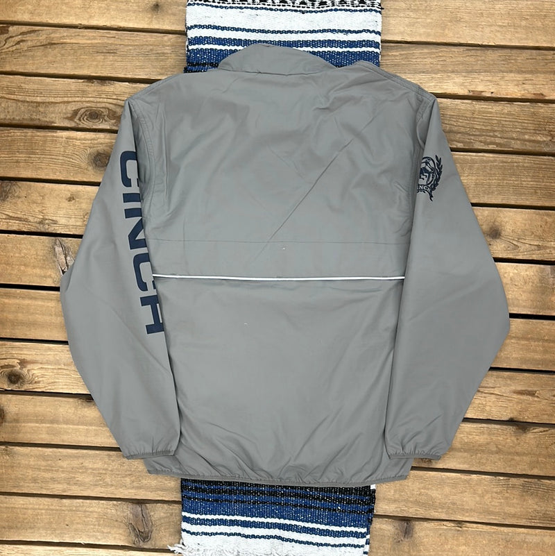 CINCH GRAY WINDBREAKER