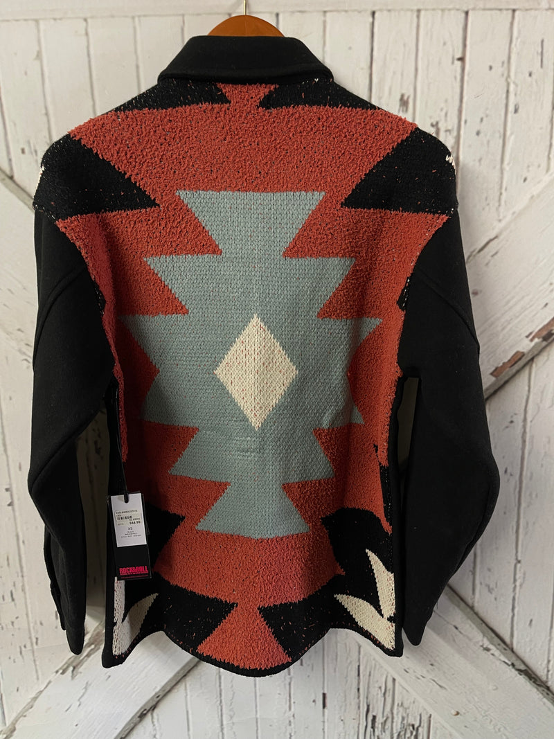 AZTEC KNIT JACKET
