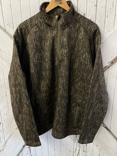 ARIAT 1/4 ZIP CAMO JACKET