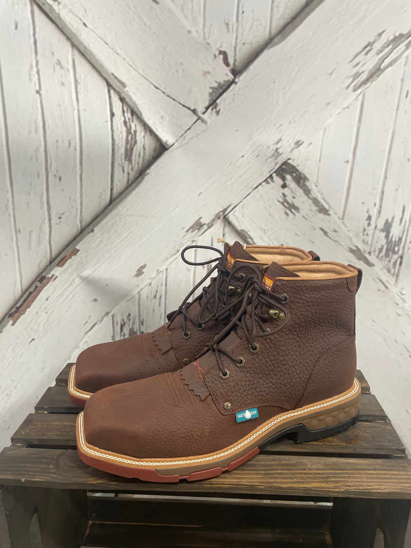 LACE UP WORK BOOT