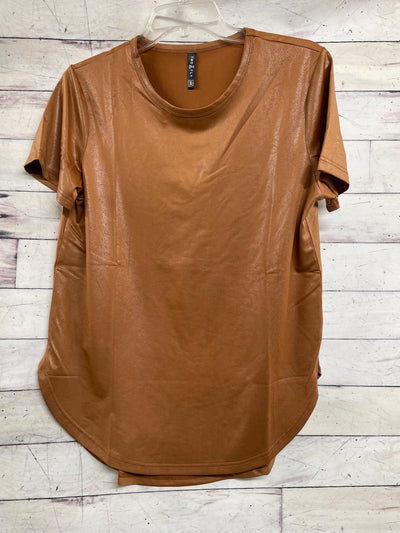 2FLY SWANKY LEATHER SADDLE TEE