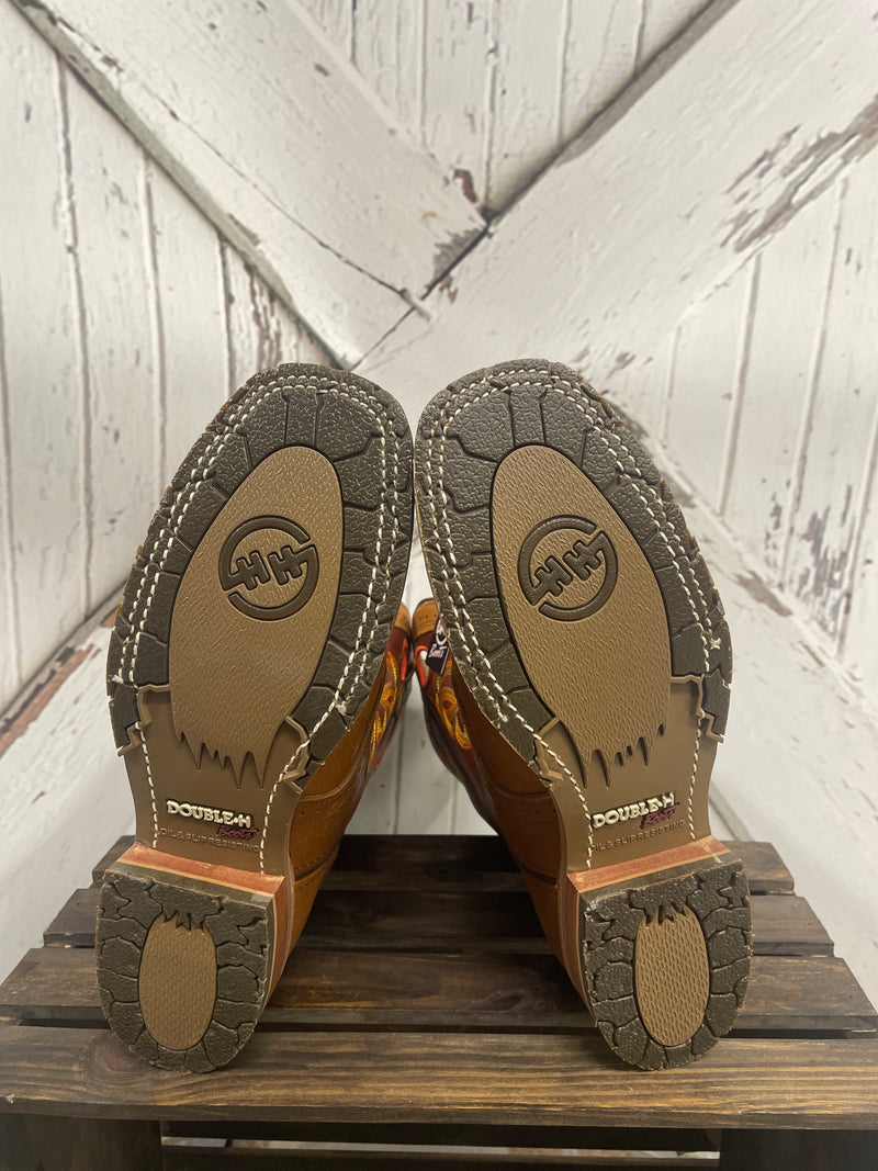 BROWN WORK BOOT