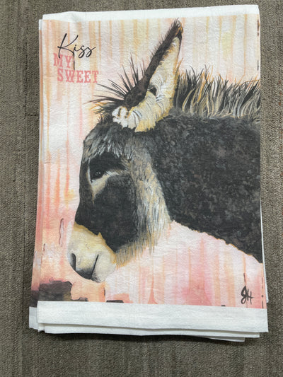 DOLLY ESTELLE 'KMS' TEA TOWEL 