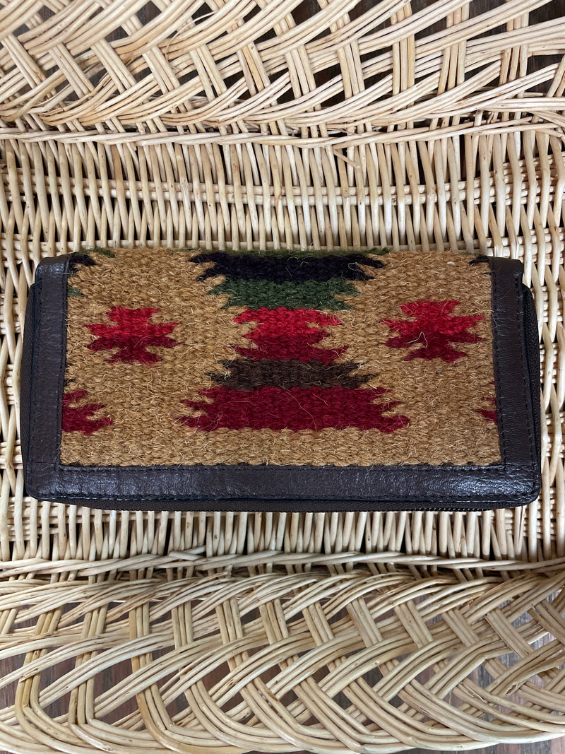 AZTEC BLANKET TAN WALLET