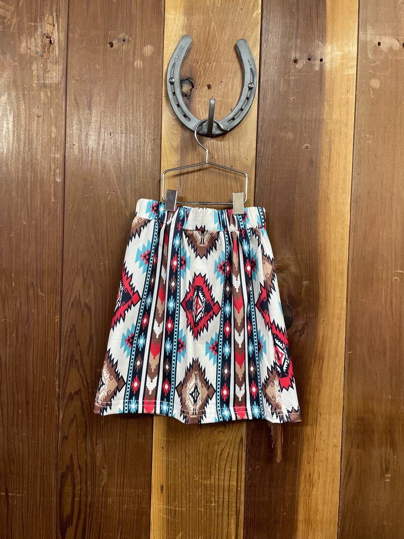 SHEA BABY AZTEC SKIRT