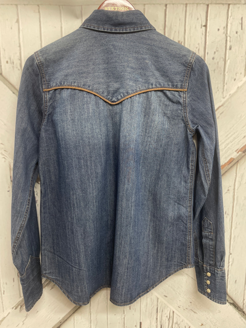 STETSON EMBROIDERED WESTERN BLOUSE
