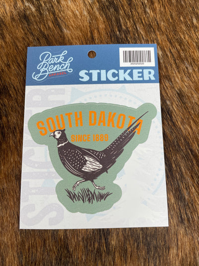 SD PHEASANT STICKER