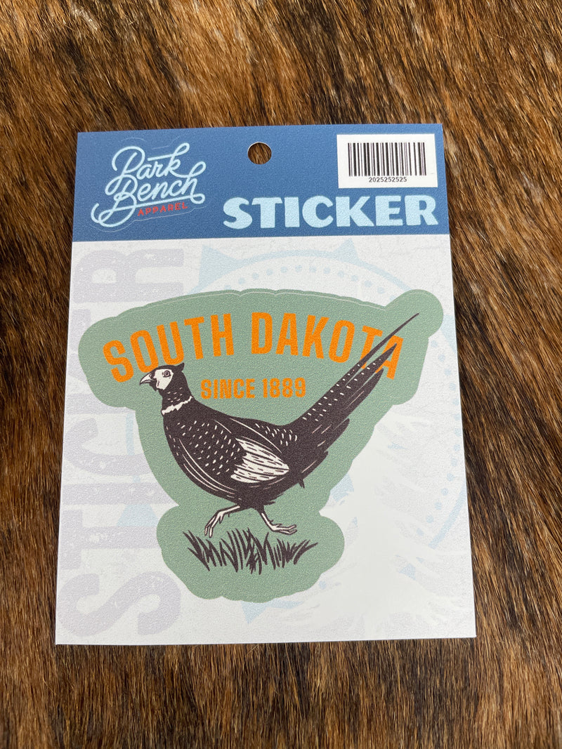 SD PHEASANT STICKER